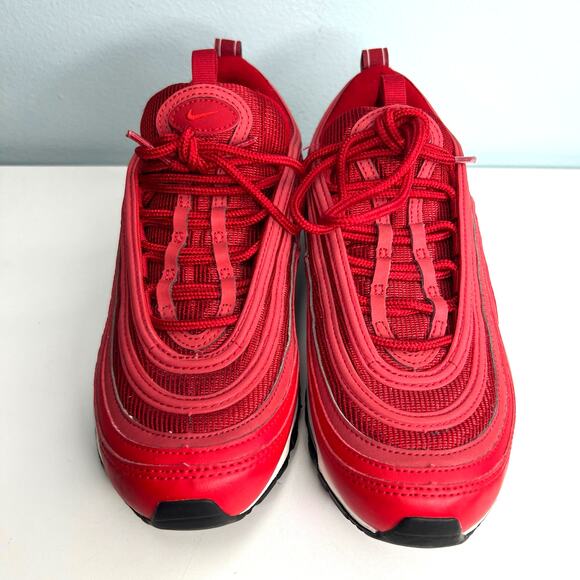 Nike Air Max 97 University Red Lace Up Running Shoe Womens Size 7.5 CQ9896-600 - Picture 5 of 15